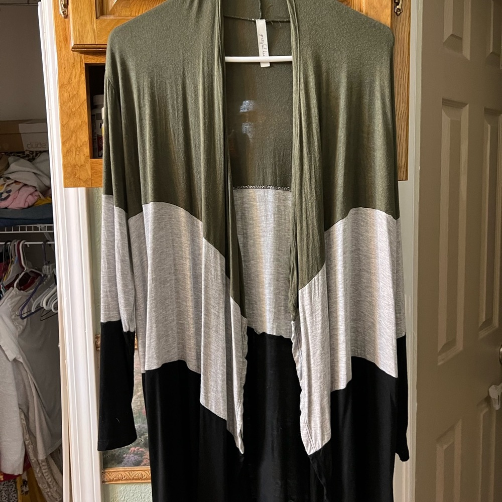 Grateful heart cardigan